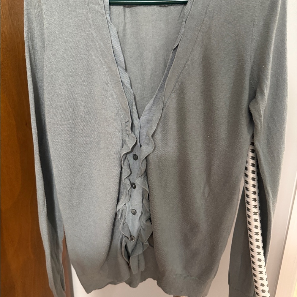 LOFT Maternity Gray Cardigan